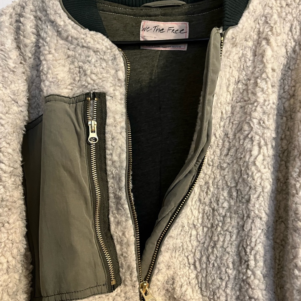 We The Free Sherpa jacket